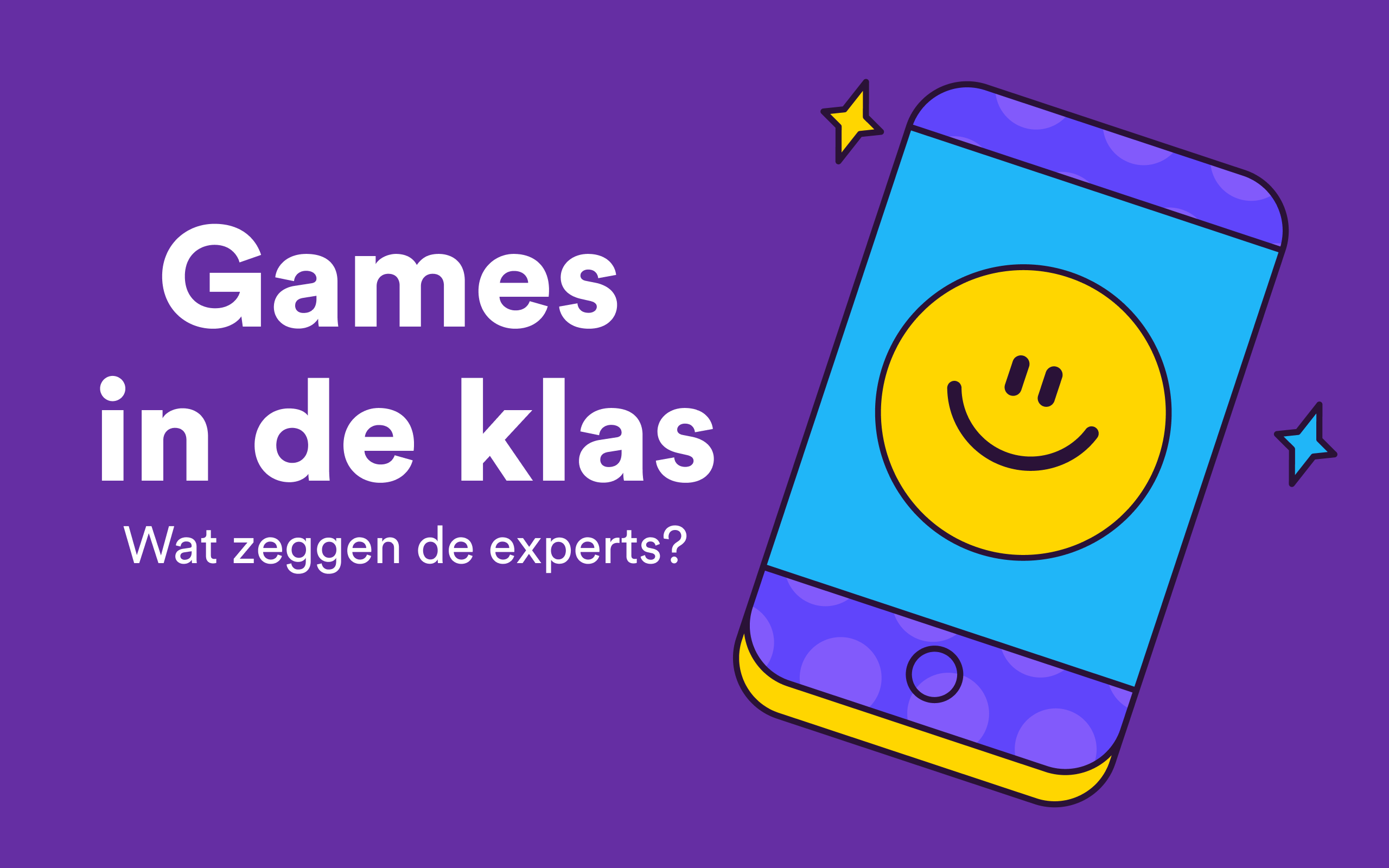 Games in de klas werkt het