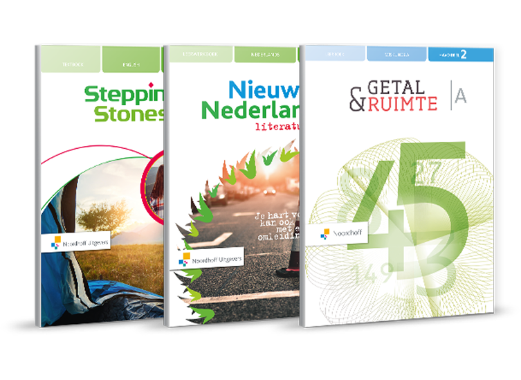 Boeken van examenjaren vmbo-t, havo en vwo